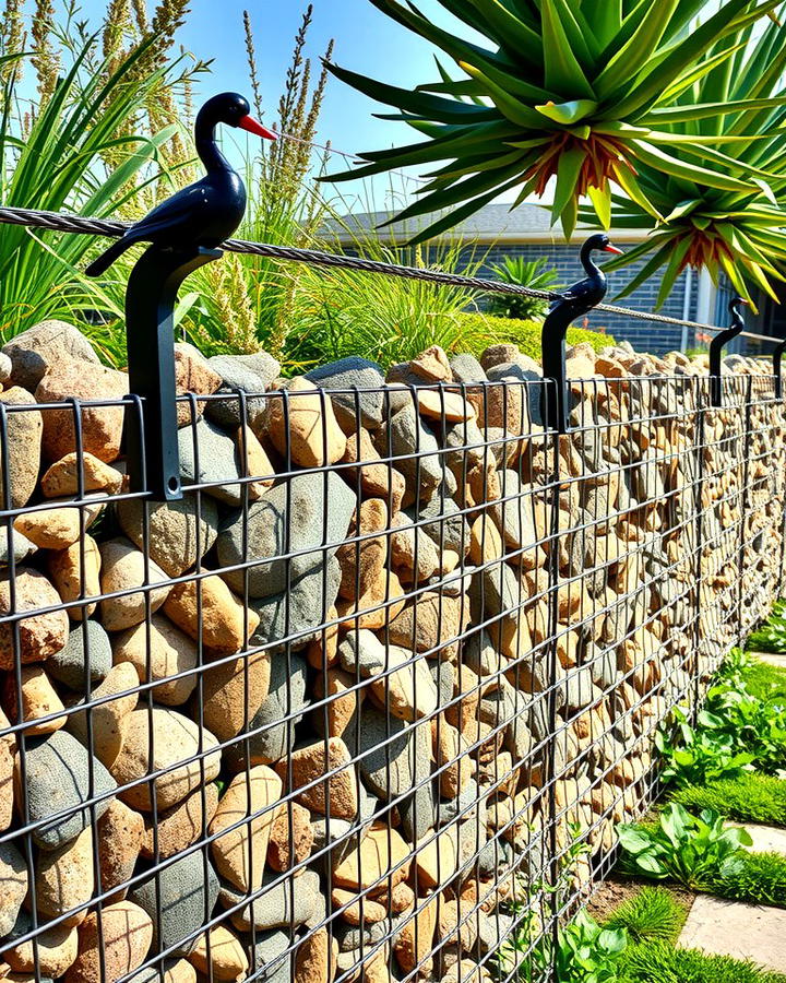 Gabion Walls for a Unique Border