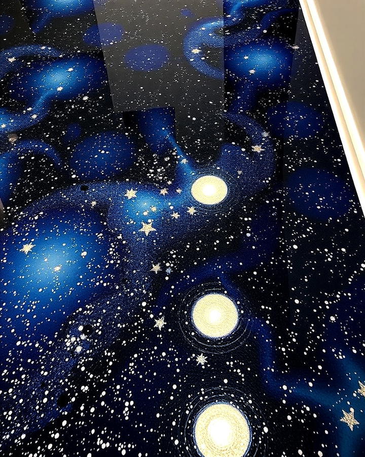 Galaxy inspired Epoxy Floor