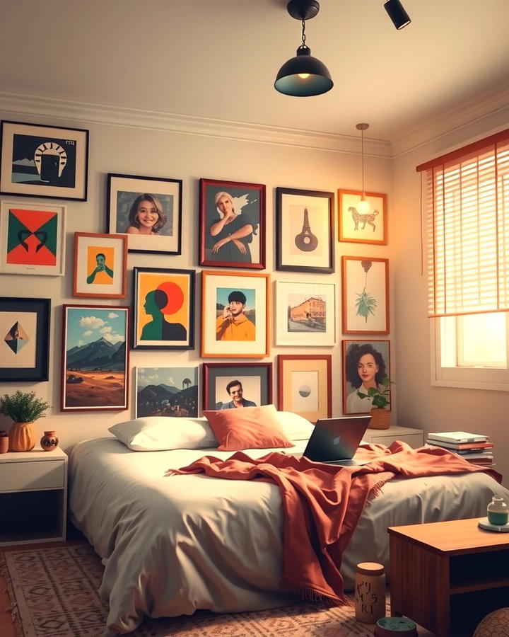 Gallery Walls with Eclectic Art