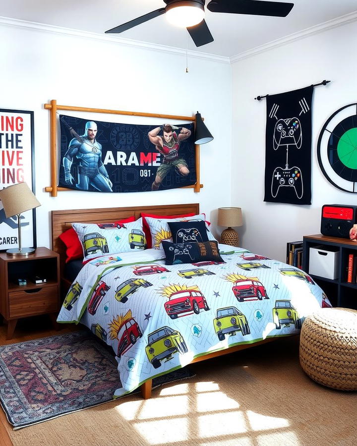 Gaming Themed Bedding