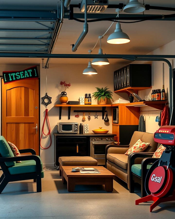 Garage Lounge Area