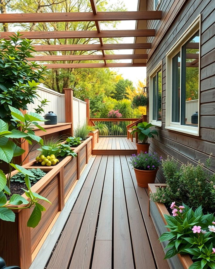 Garden Integrated Deck