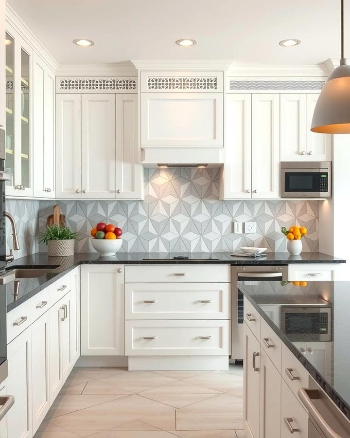 Geometric Backsplash Patterns