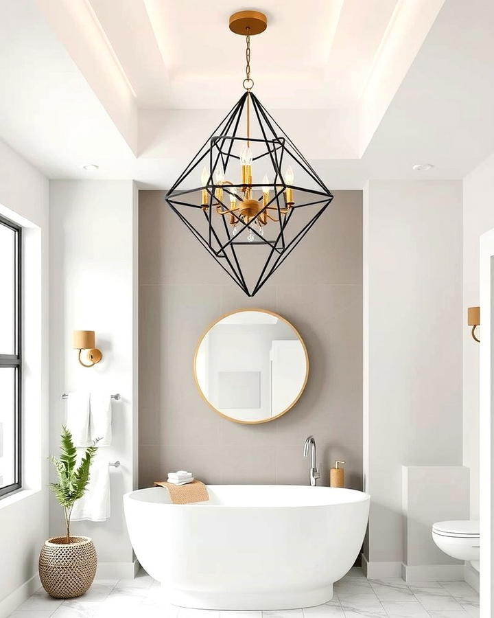 Geometric Chandeliers for a Contemporary Look