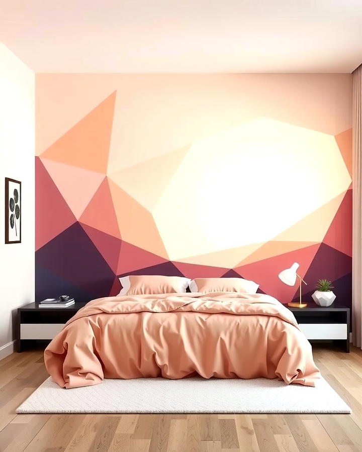 Geometric Ombre Effect