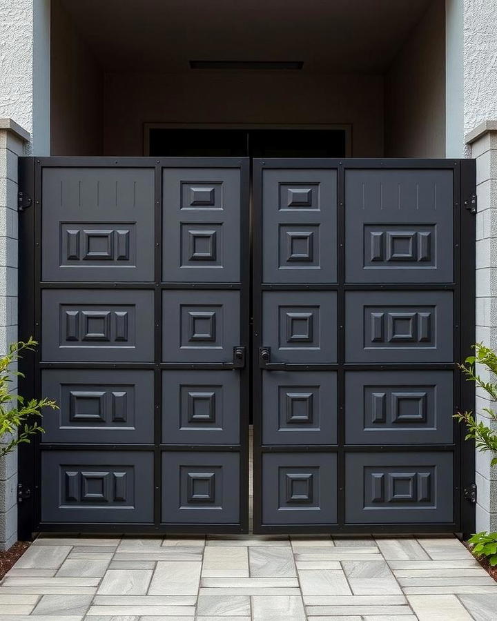 Geometric Panel Gate