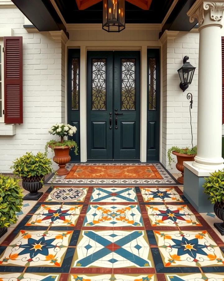 Geometric Patterned Tiles