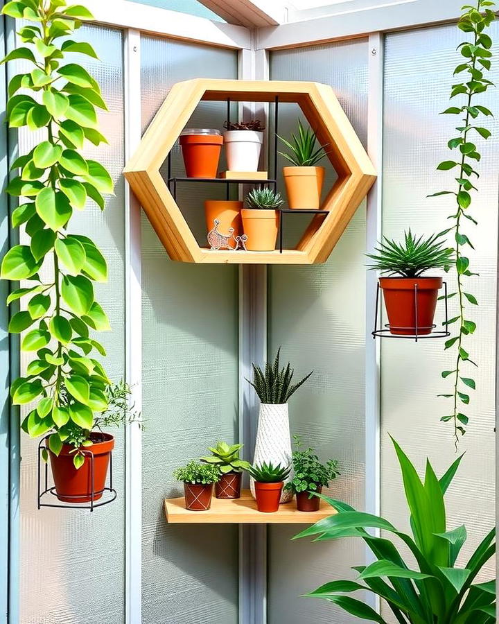 Geometric Shelf Designs