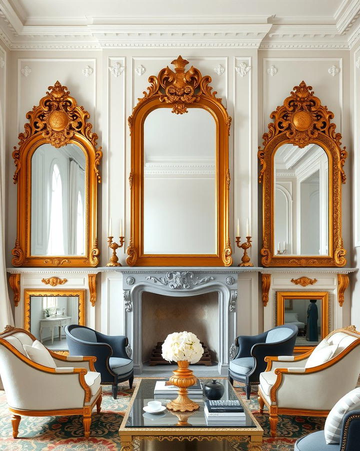 Gilded Mirror Statement