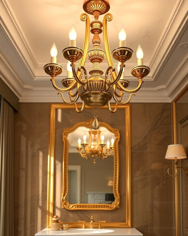 Glamorous Gold Chandeliers