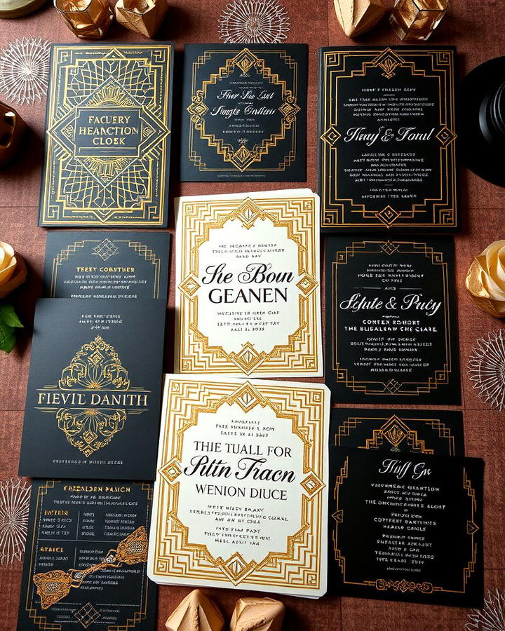 Glamorous Invitations