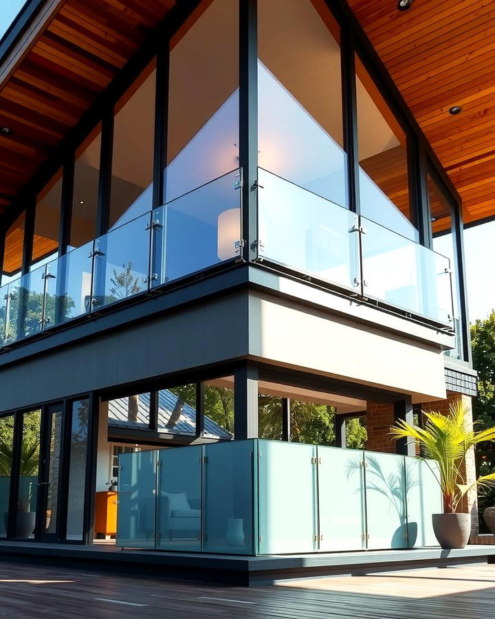 Glass Balconies with Smart Glass Technology