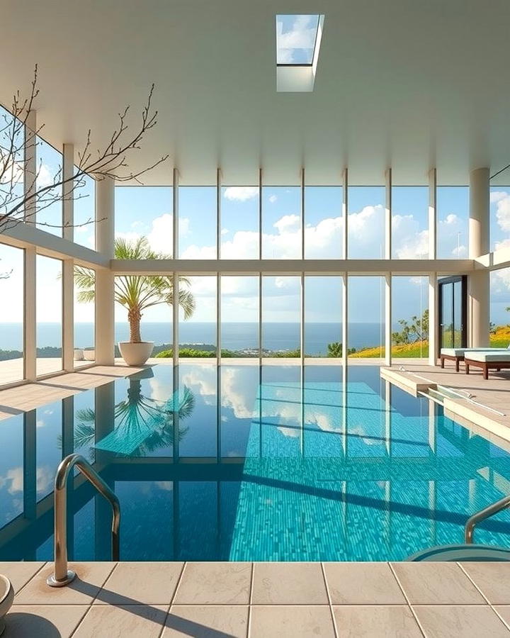 Glass Enclosed Indoor Pool