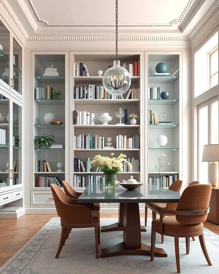 Glass Front Bookcases