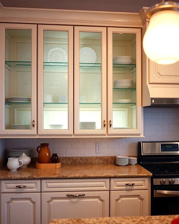 Glass Front Cabinets