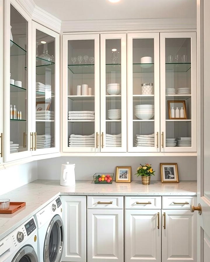 Glass Front Cabinets for a Stylish Look