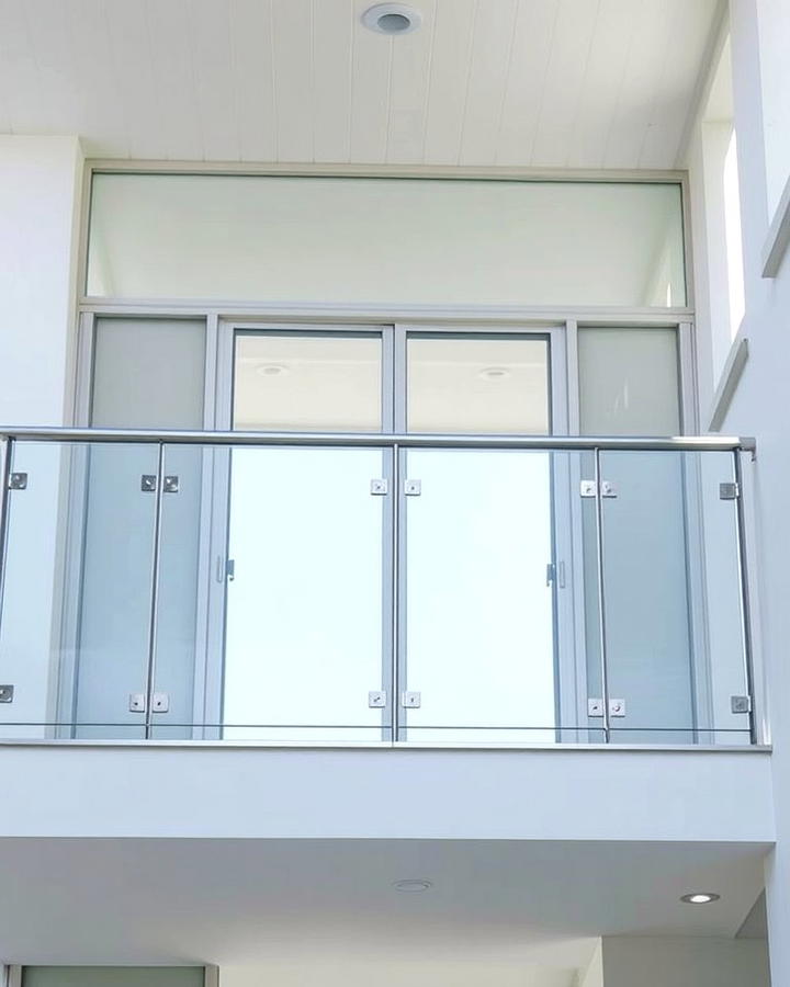 Glass Panel Railings for a Sleek Look