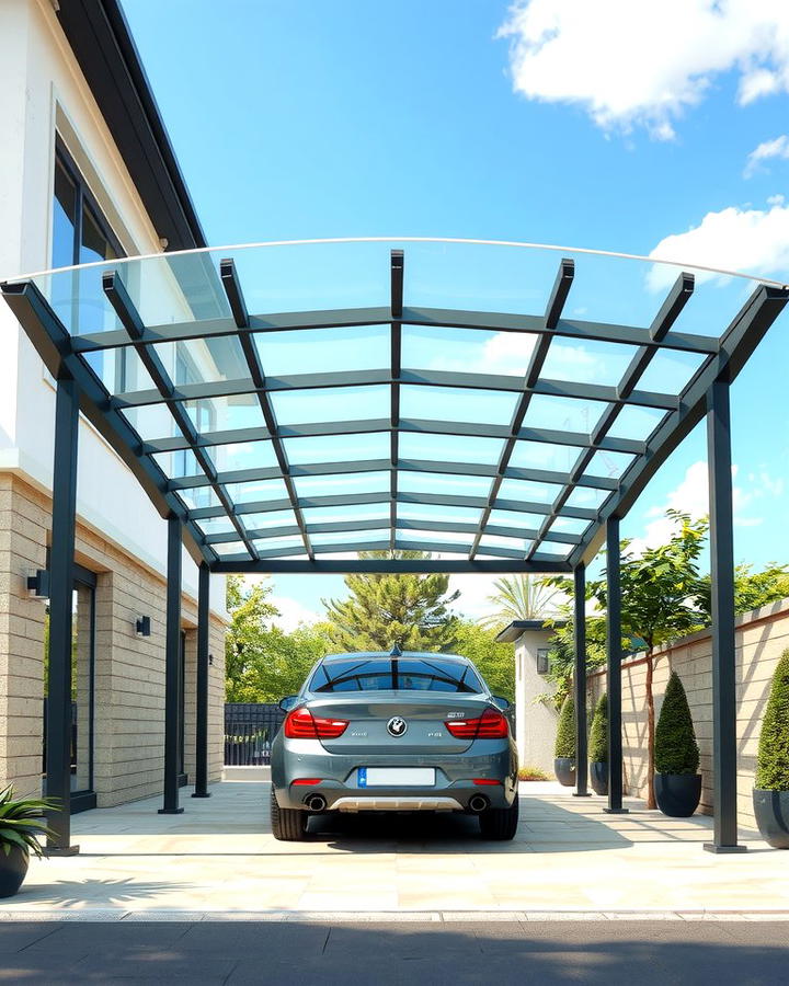 Glass Roof Car Porch 2