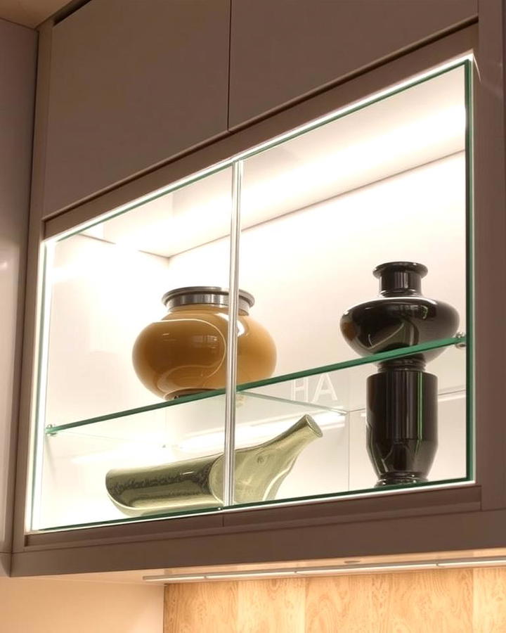 Glass Shelf Edge Lighting