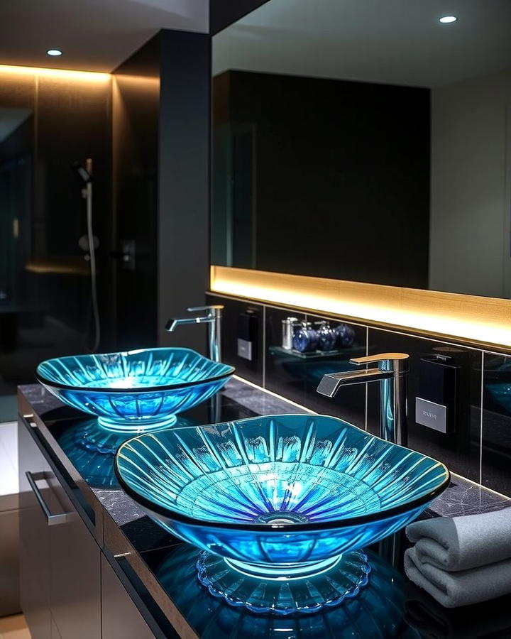 Glass Sinks for a Contemporary Touch