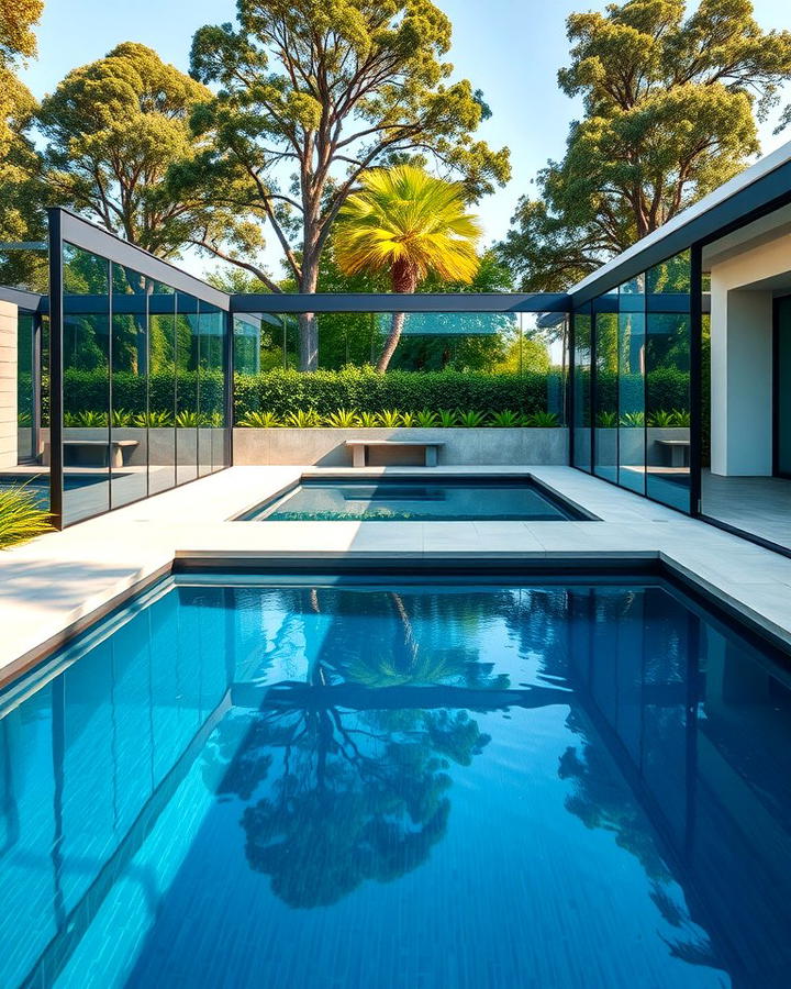 Glass Walled Pools