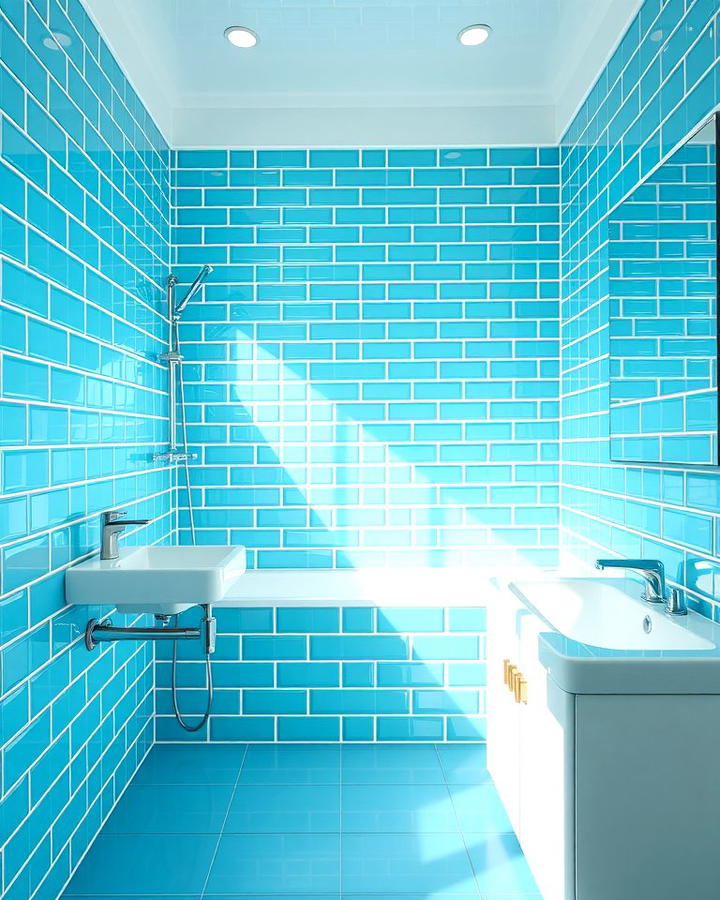 Glossy Sky Blue for a Bright Finish