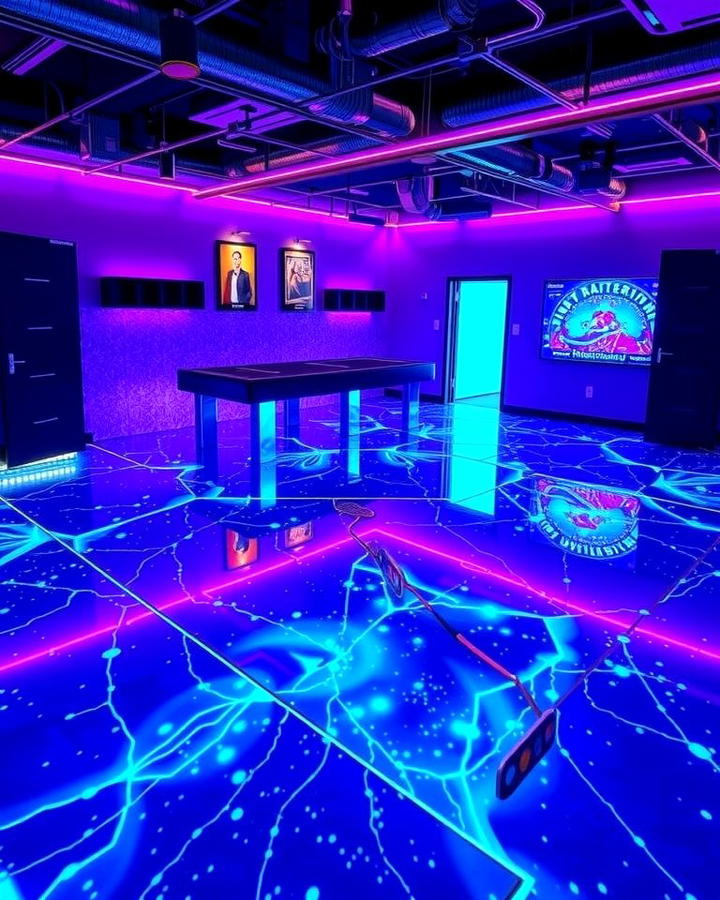 Glow in the Dark Epoxy Floors