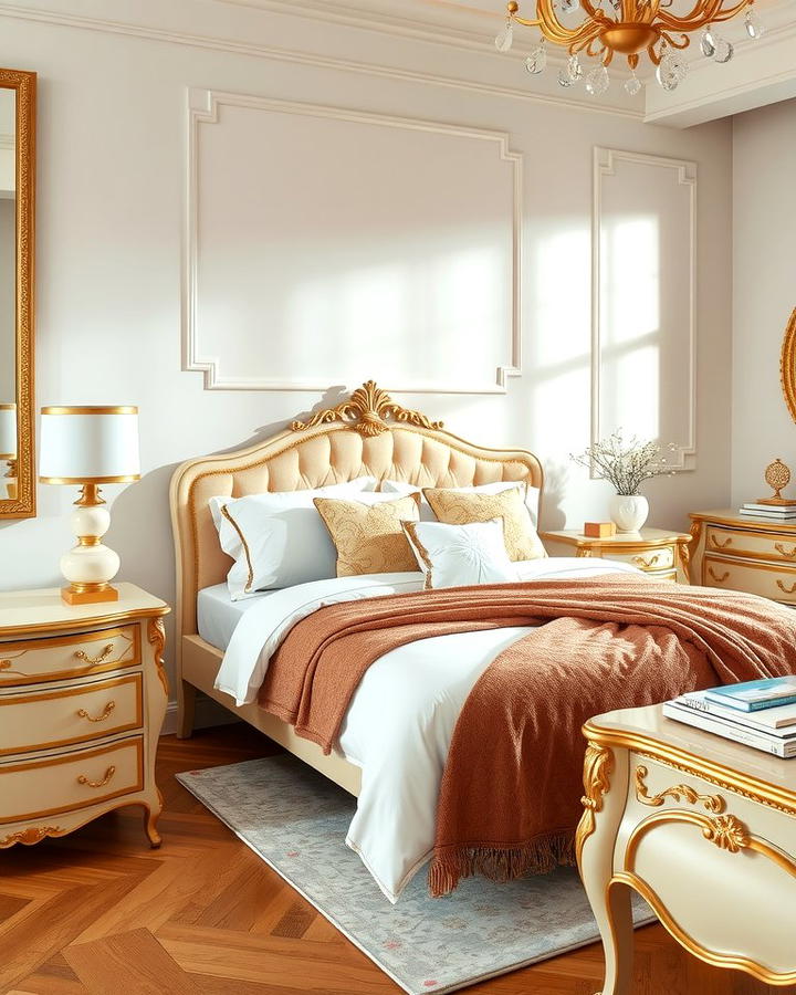 Gold Accented Furniture