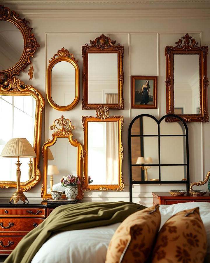 Gold Framed Mirrors 2