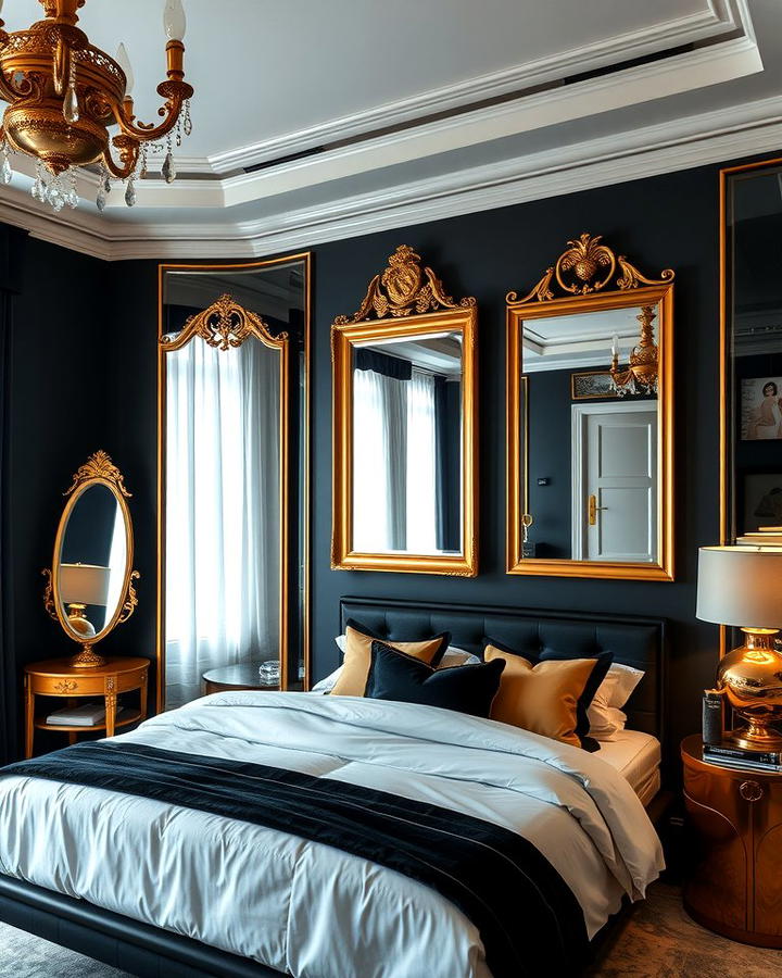 Gold Framed Mirrors