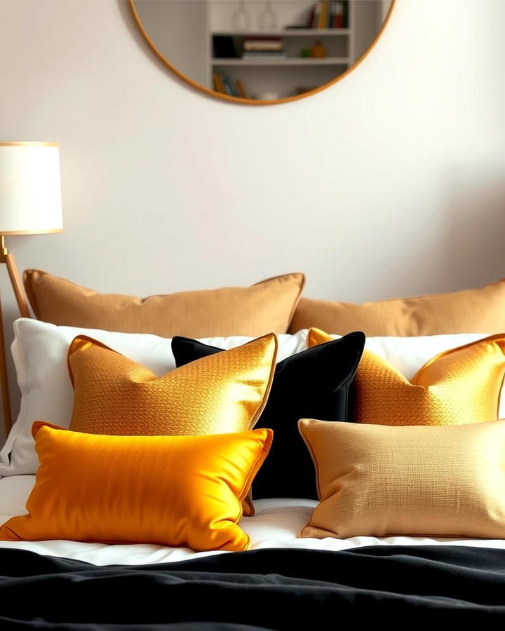 Gold Throw Pillows