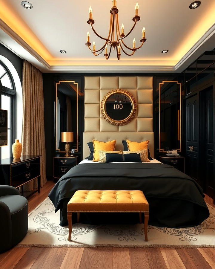 Gold and Black Palette