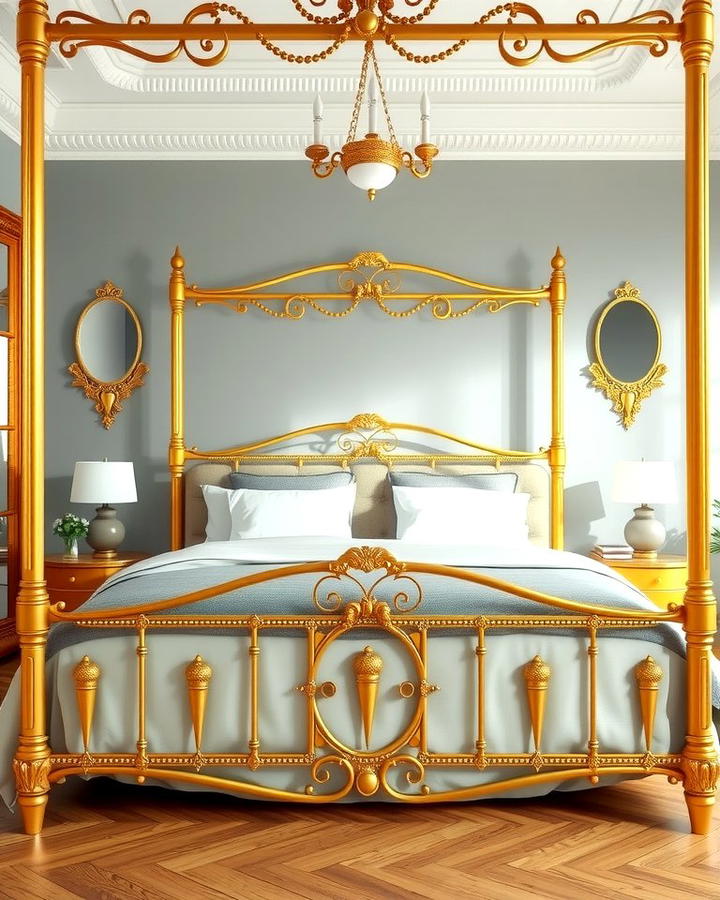 Golden Bed Frames