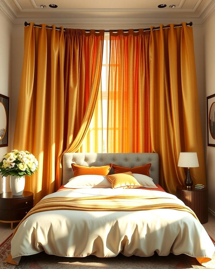 Golden Curtains