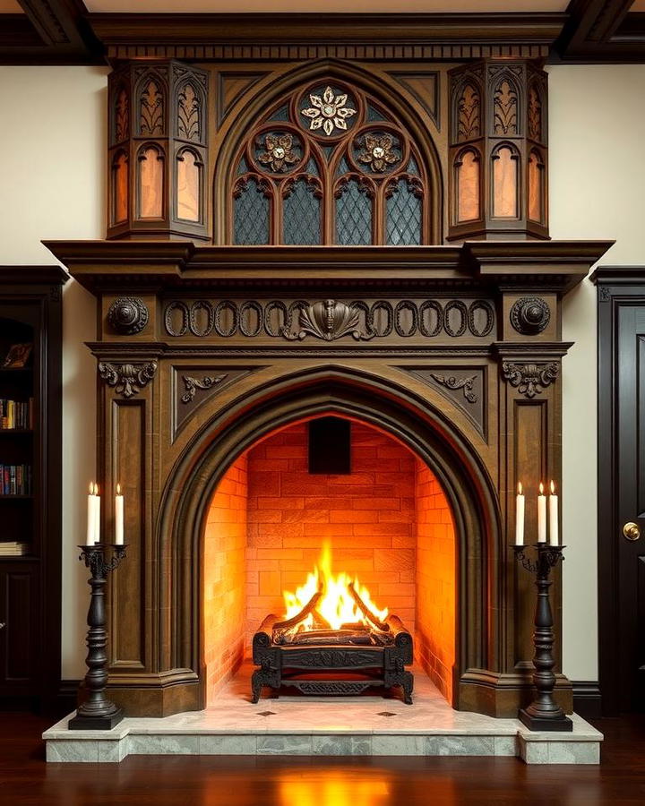 Gothic Fireplace