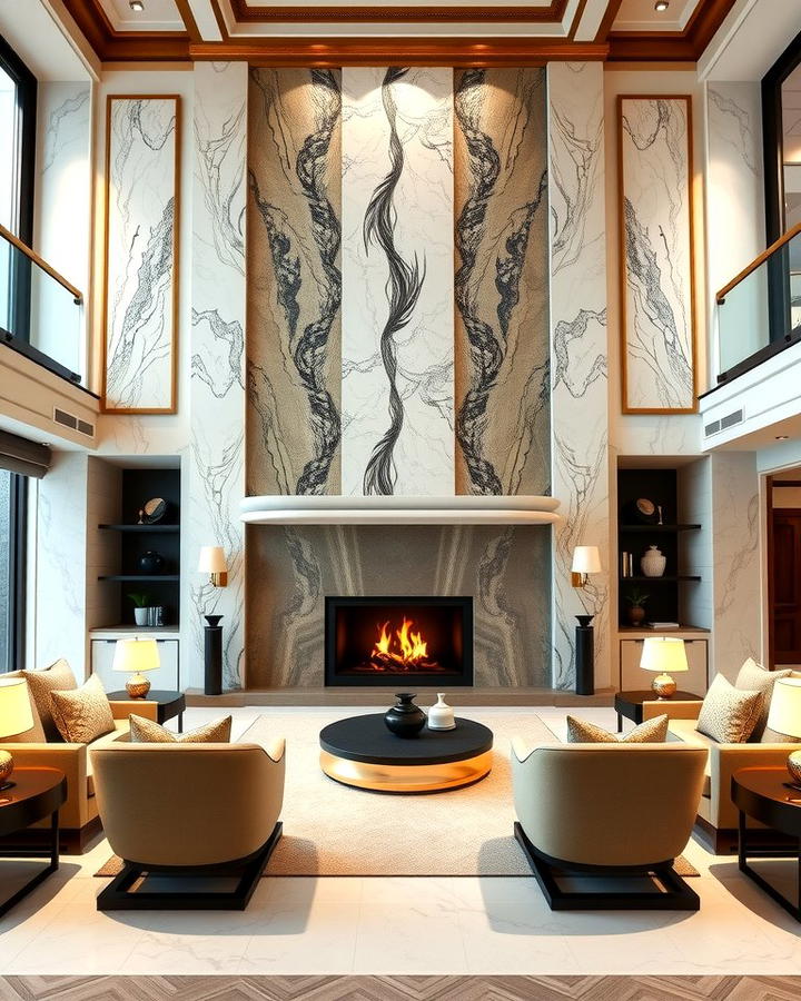 Grand Fireplace Focal Point