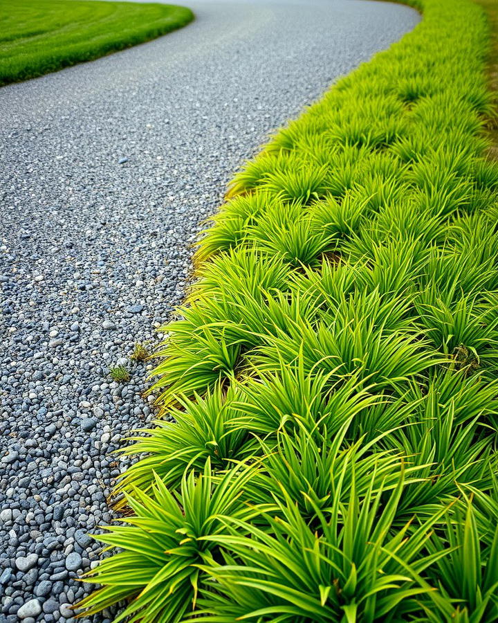 Grass Borders for a Soft Transition