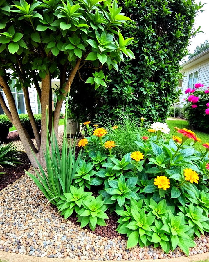 Gravel Border for Garden Bed