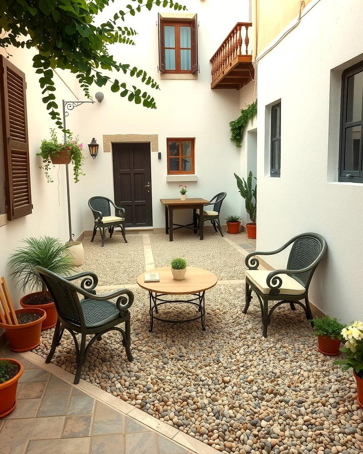 Gravel Courtyards