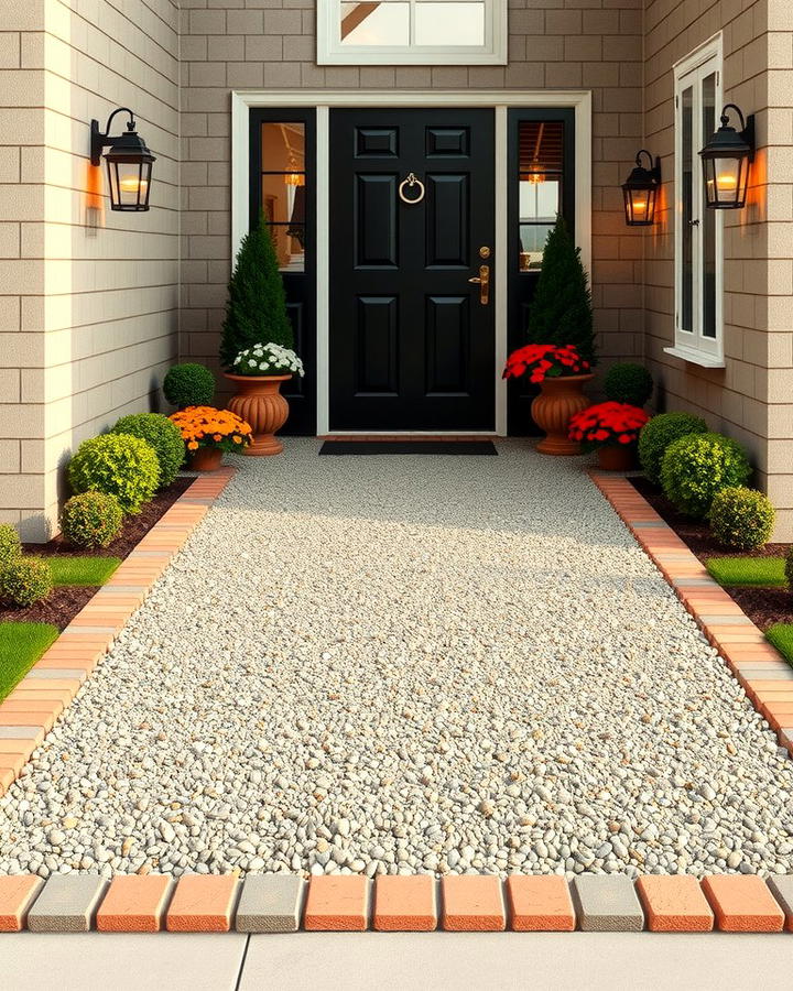 Gravel Driveways with Defined Edges