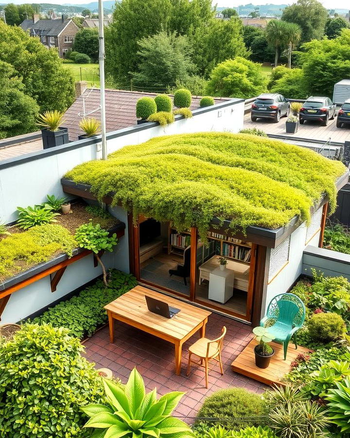 Green Roof Garden Office