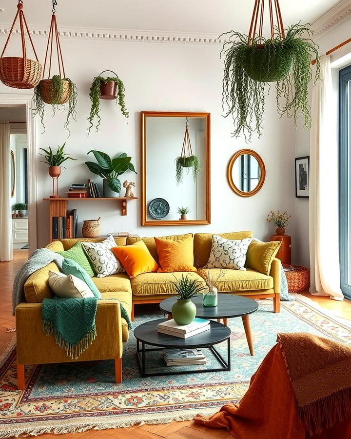 Green and Gold Bohemian Vibes