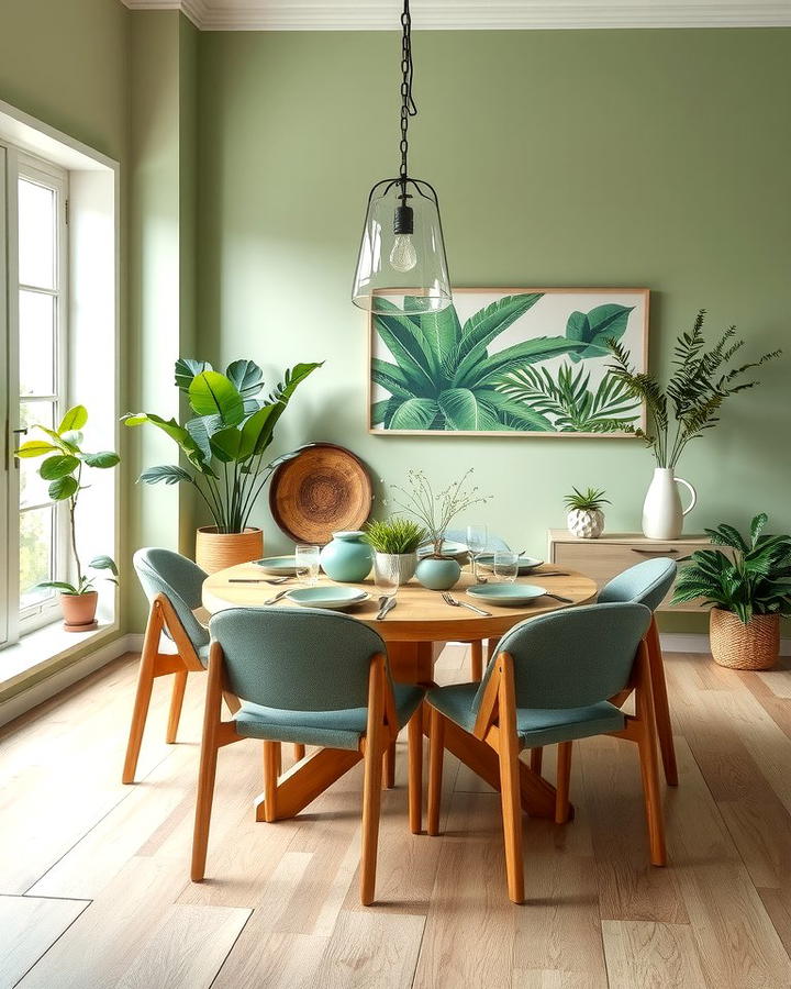 Greenery and Botanical Themes for Freshness