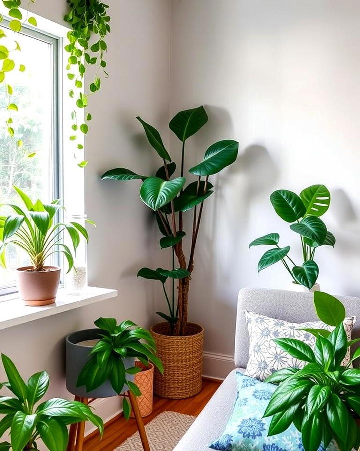 Greenery with Indoor Plants