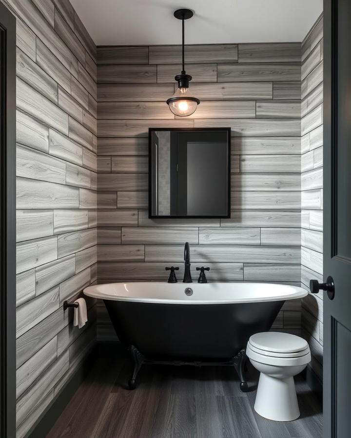 Grey Shiplap Walls