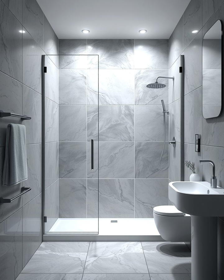 Grey Shower Enclosure