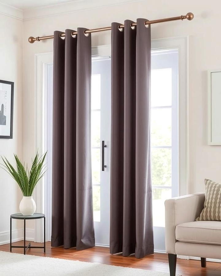 Grommet Curtains for Modern Flair