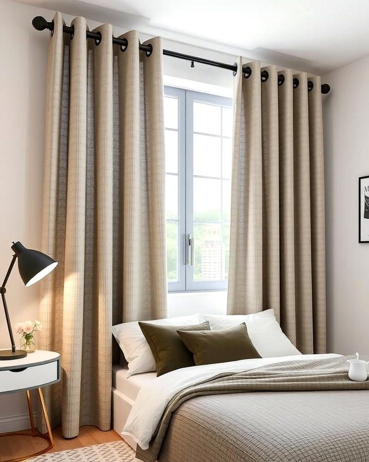 Grommet Curtains for a Sleek Look