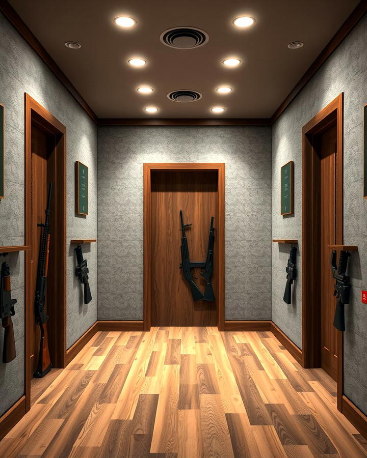 Gun Room with Soundproofing