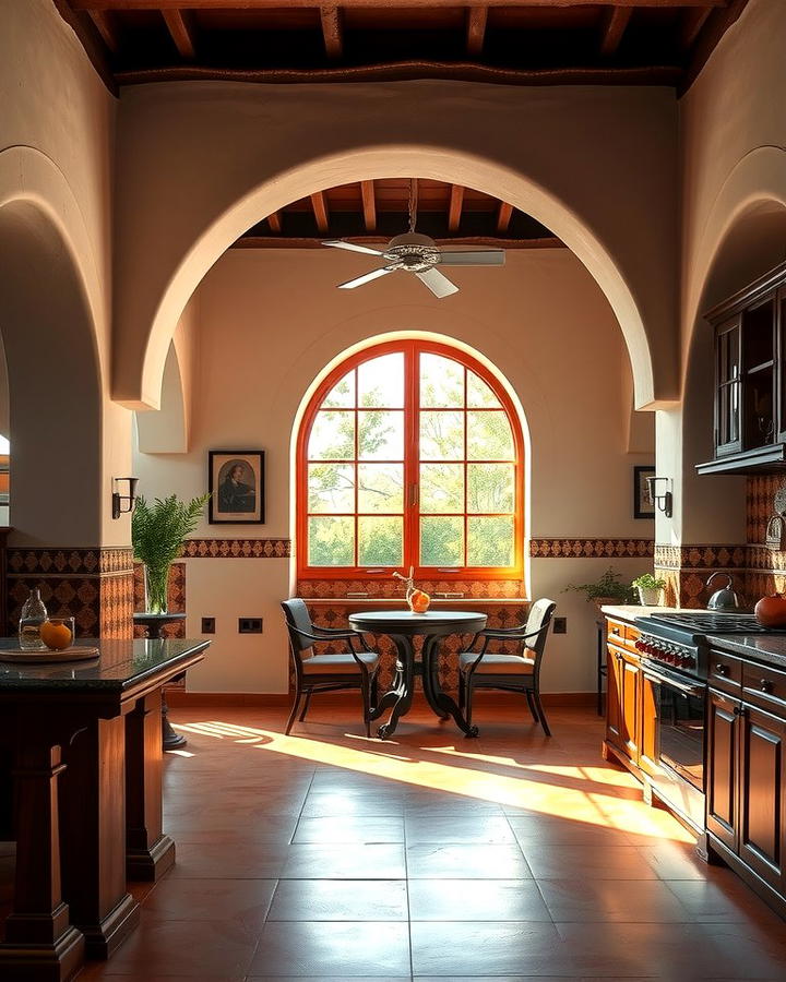 Hacienda Style Arched Doorways